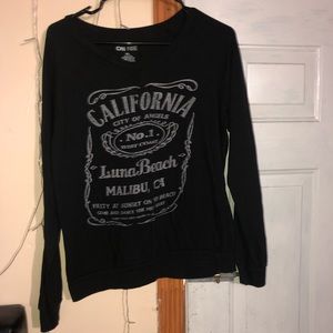 💖 Black long sleeve Top